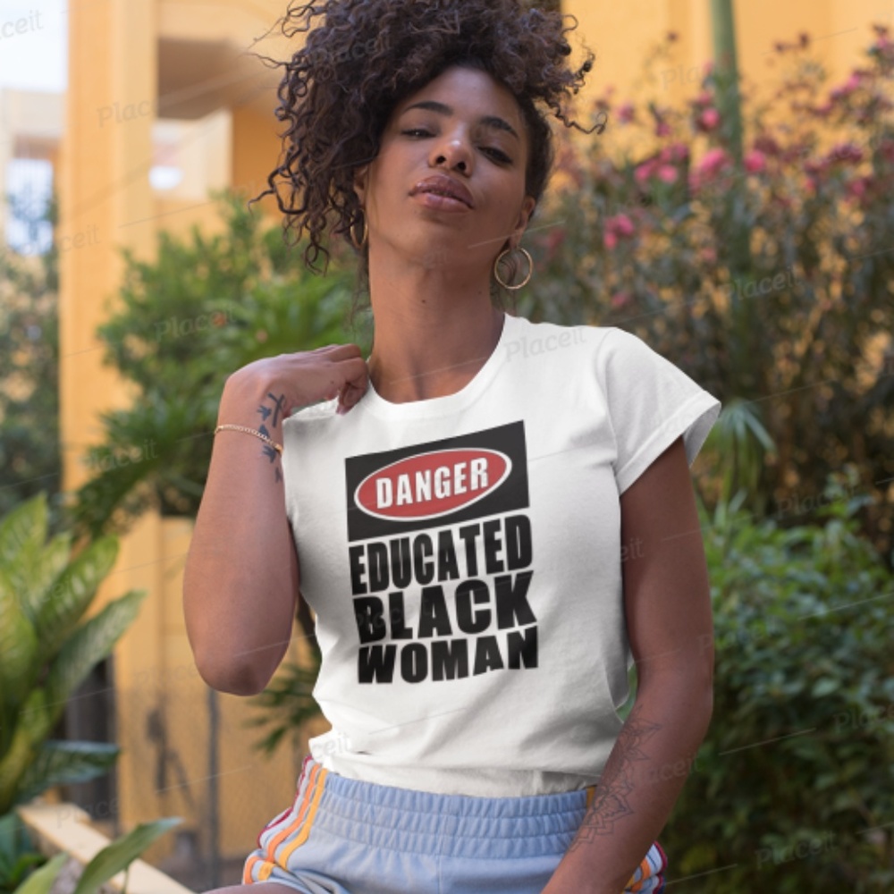 NWT Custom Made By Wes Danger Educated Black Women